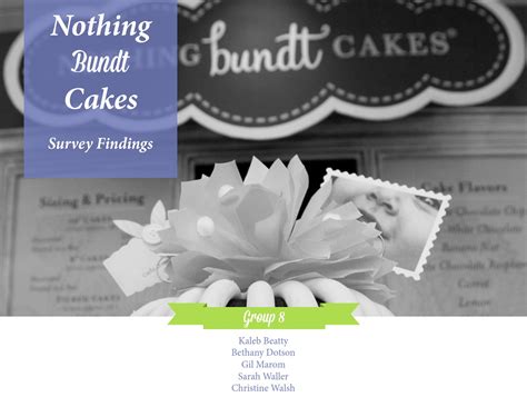 Nothing bundt cakes survey - Nothing Bundt Cakes, Algonquin, Illinois. 798 likes · 247 were here. To find the perfect recipe, you first need the perfect ingredients. And that's what our founders Dena Tripp and Debbie Shwetz were...